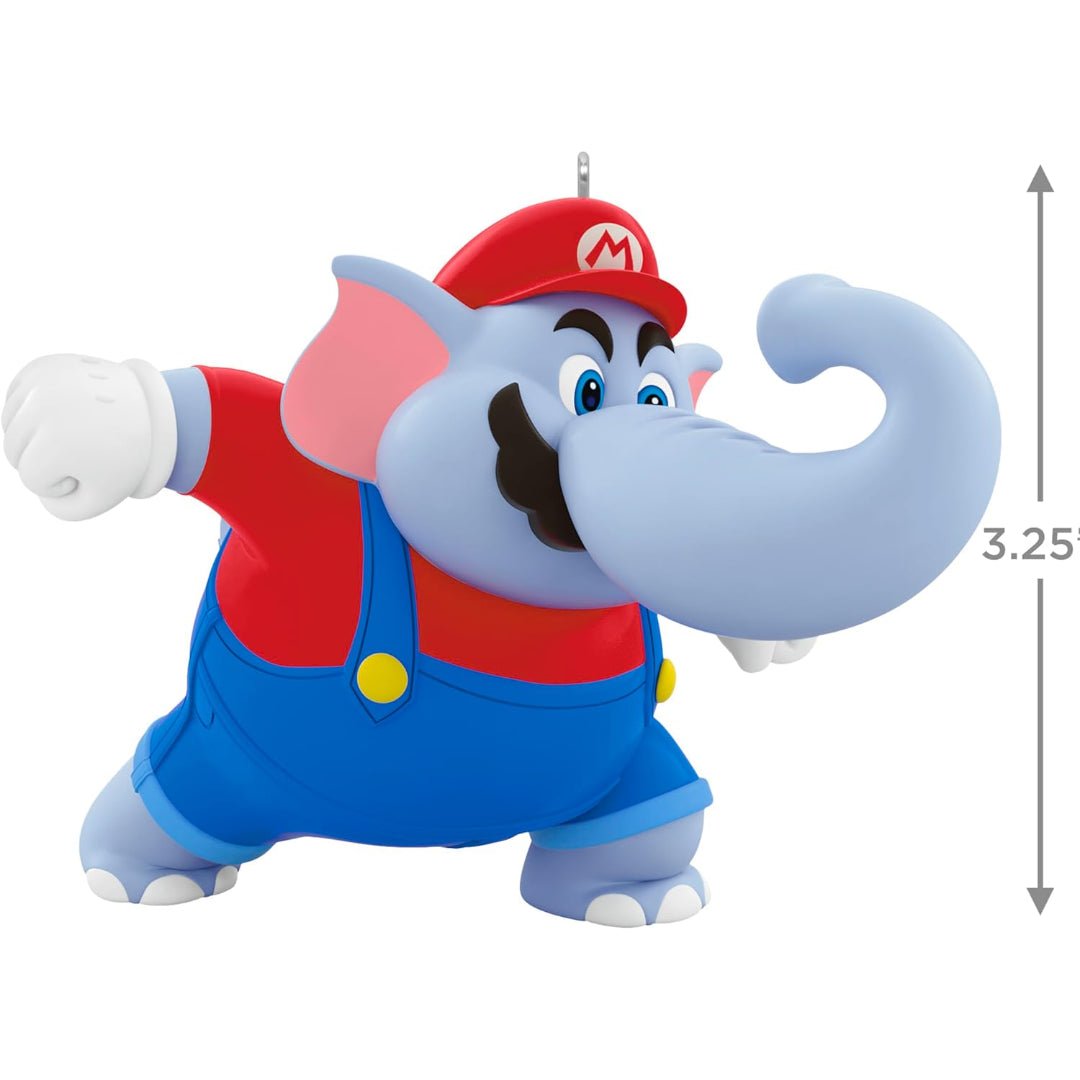 Elephant Mario 4th in the Powered Up With Mario series 2025 Keepsake Ornament