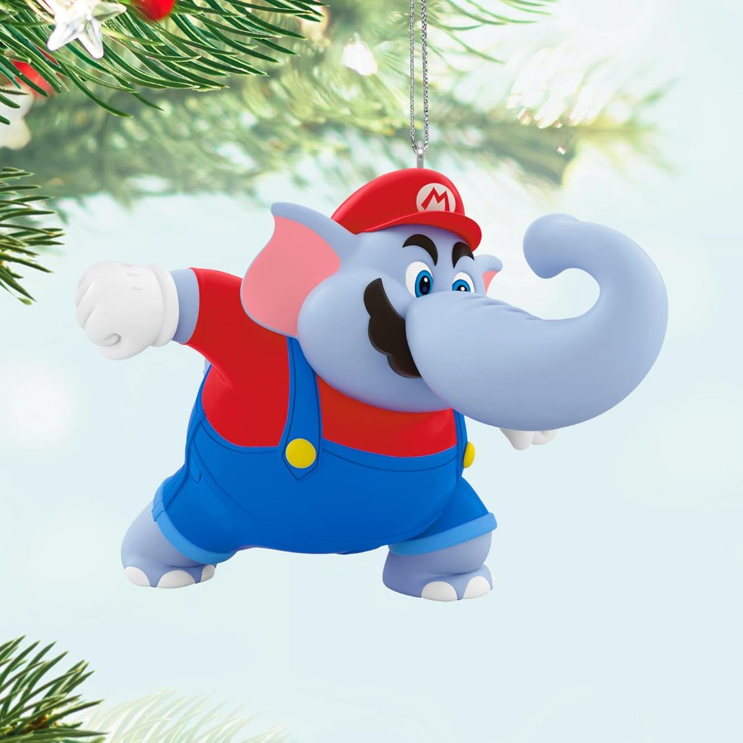 Elephant Mario 4th in the Powered Up With Mario series 2025 Keepsake Ornament