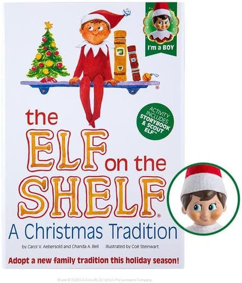 Elf on the Shelf: A Christmas Tradition - Boy with Blue Eyes