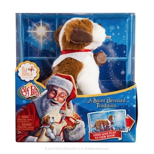 Elf on The Shelf EPSB Pets: A St. Bernard Tradition Plush