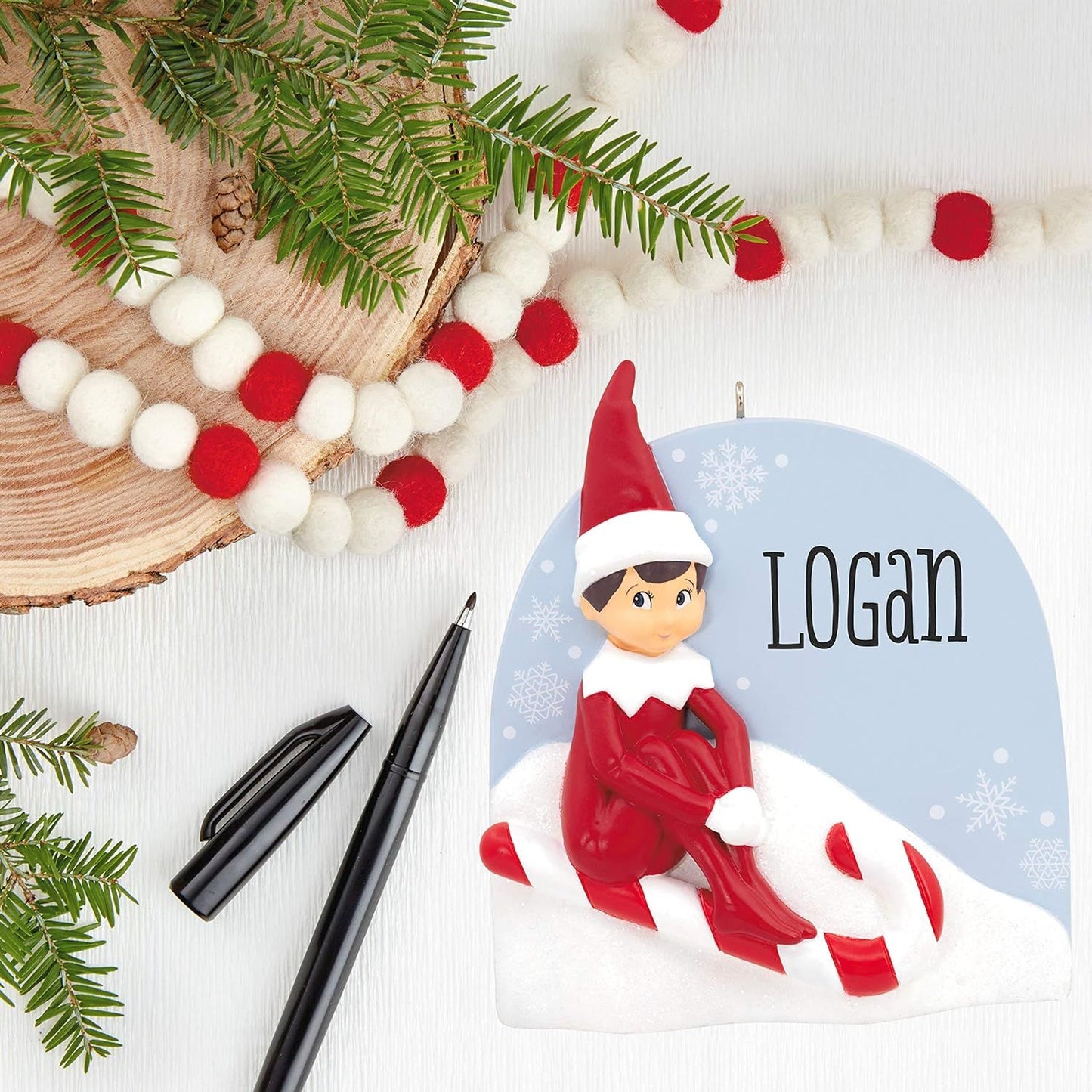 Elf on the Shelf Personalized Hallmark Ornament