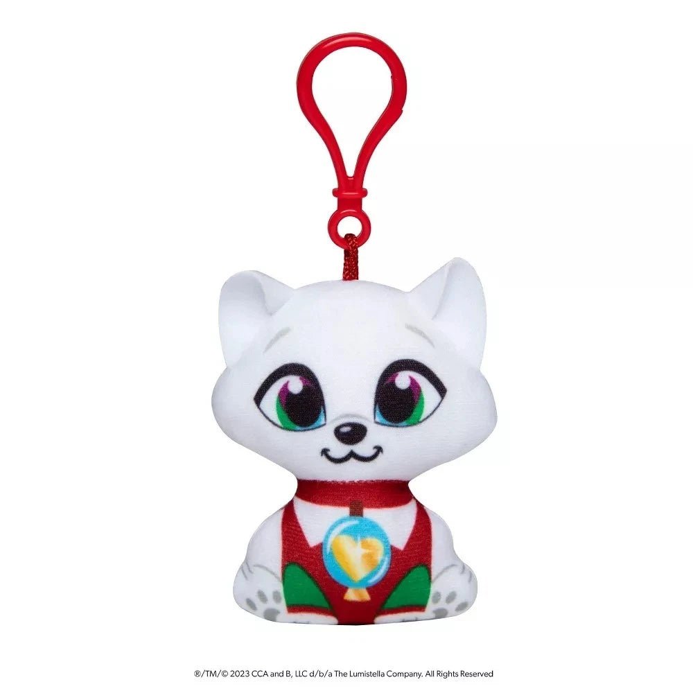 Elf on the Shelf Plushee Pals Mini Clip - On – Arctic Fox, 4"