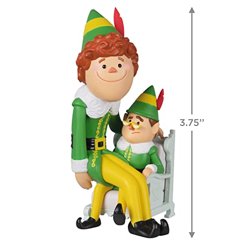 Elf Papa Elf and Buddy The Elf, 2022 Keepsake Ornament