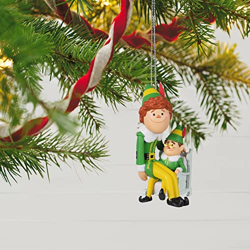 Elf Papa Elf and Buddy The Elf, 2022 Keepsake Ornament