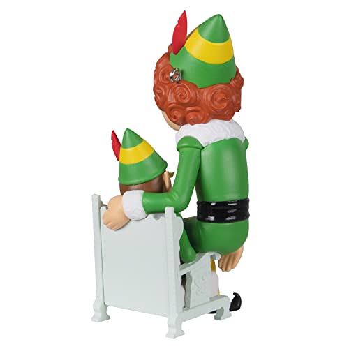 Elf Papa Elf and Buddy The Elf, 2022 Keepsake Ornament