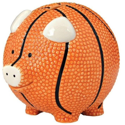 Enesco Basketball Piggy Bank