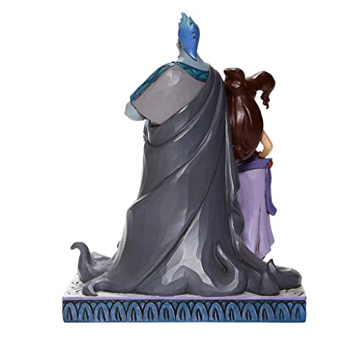 Enesco Disney Traditions by Jim Shore Hercules Meg and Hades Figurine, 9 Inch, Multicolor