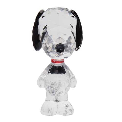 Enesco Facets Peanuts Snoopy The Dog Figurine, 3.25 Inch