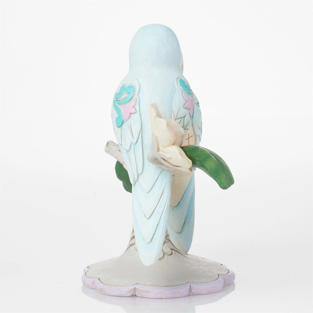 Enesco Jim Shore Heartwood Creek Lovebirds on Floral Branches Figurine, 6.3 Inch, Multicolor