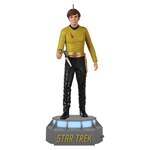 Ensign Pavel Chekov, Star Trek Storytellers Collection Ornament, 2021 Hallmark Keepsake Light and Sound