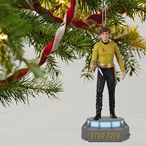 Ensign Pavel Chekov, Star Trek Storytellers Collection Ornament, 2021 Hallmark Keepsake Light and Sound