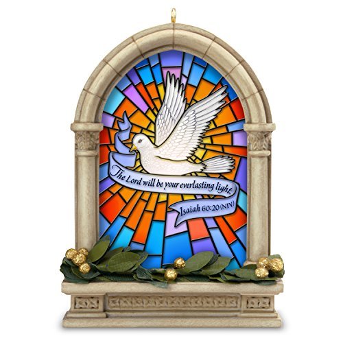 Everlasting Light, Stained Glass Window, 2018 Keepsake Ornament