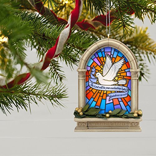 Everlasting Light, Stained Glass Window, 2018 Keepsake Ornament