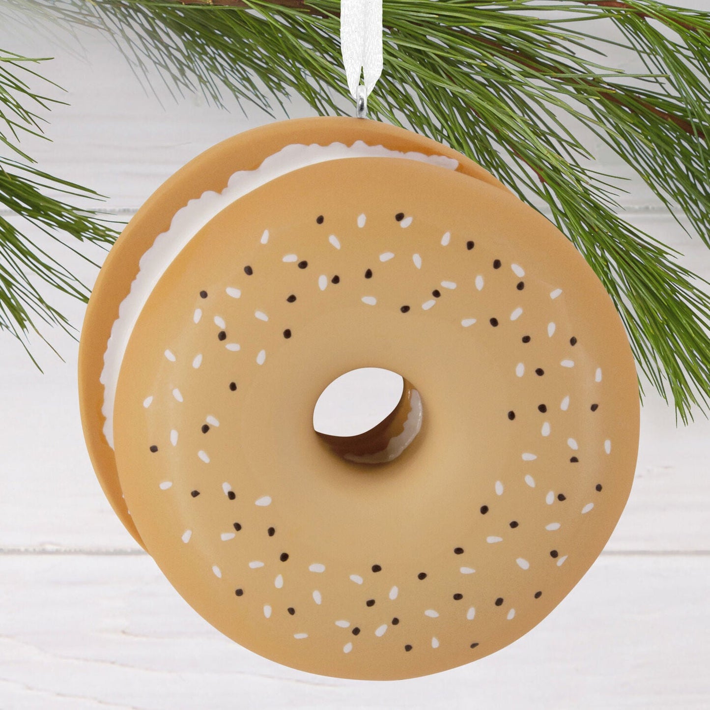 Everything Bagel Hallmark Ornament