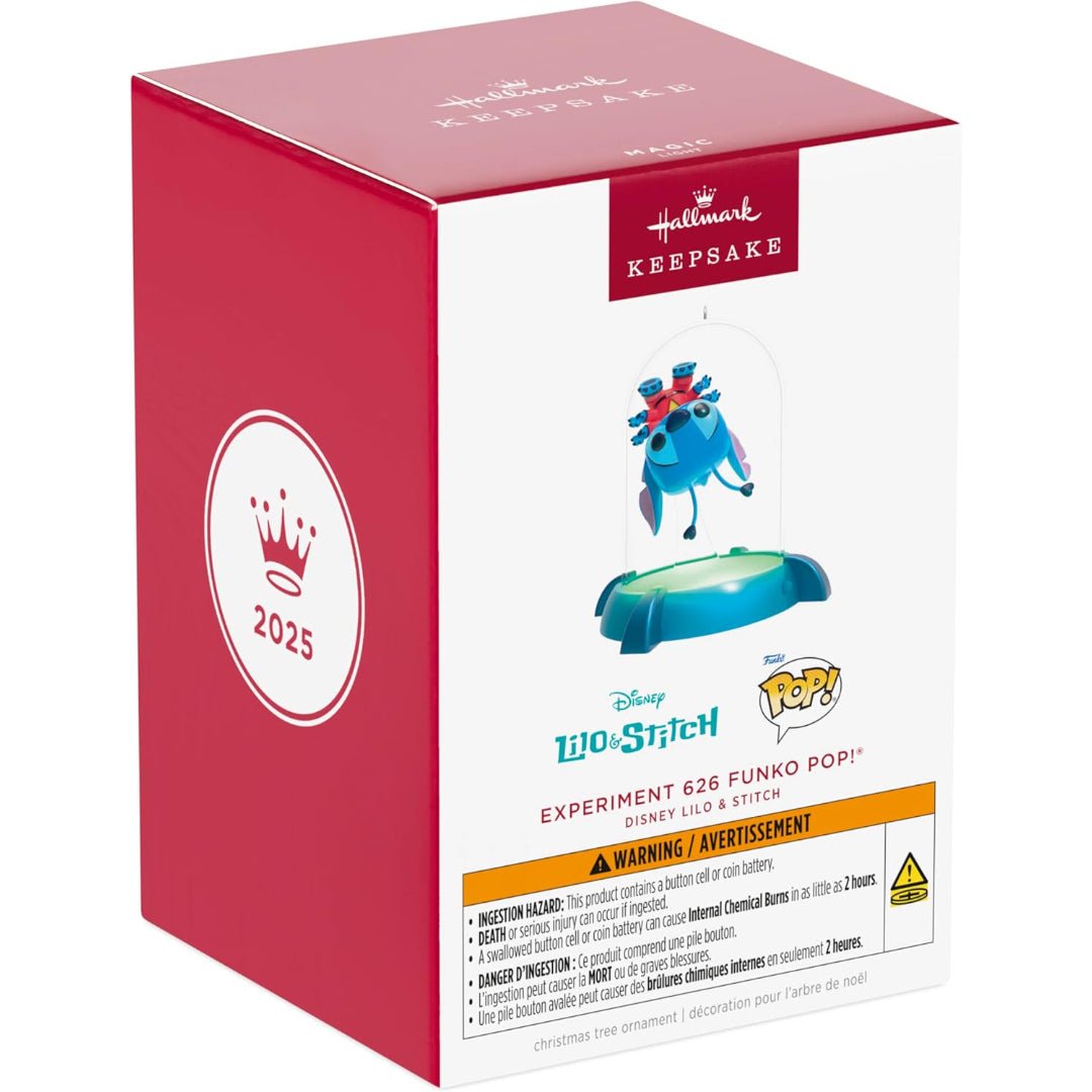 Experiment 626 Funko Pop! Disney Lilo & Stitch 2025 Keepsake Ornament