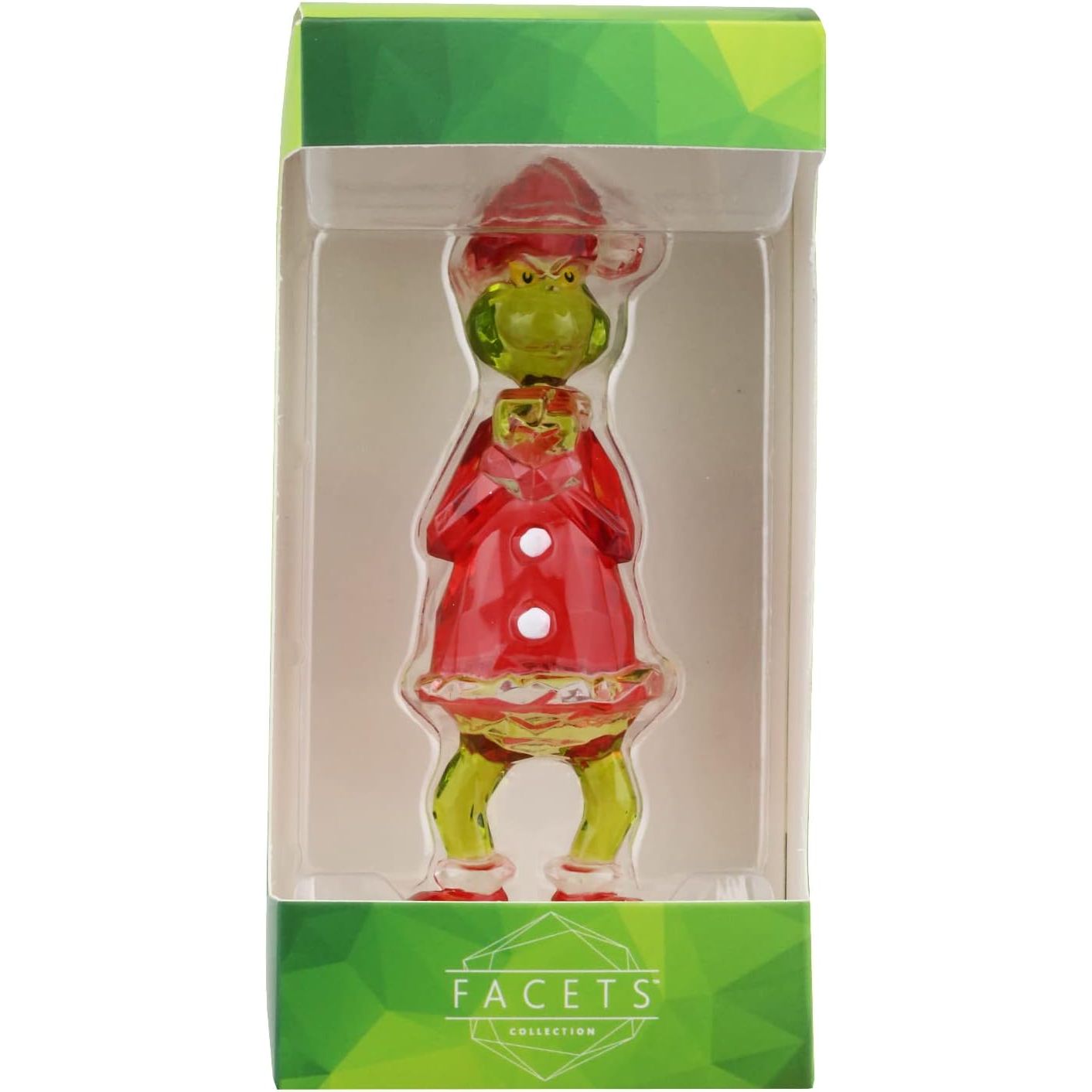 Facets Dr. Seuss The Grinch Figurine, 4.13 Inch