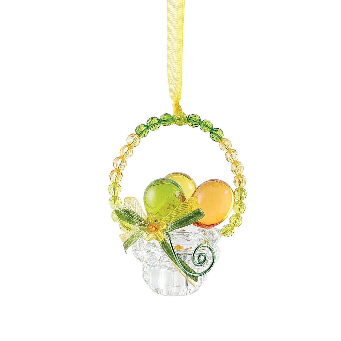 Facets Easter Basket Ornament Assorted