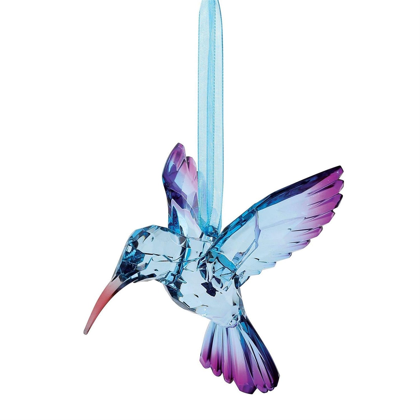 Facets Hummingbird Ornament Assorted