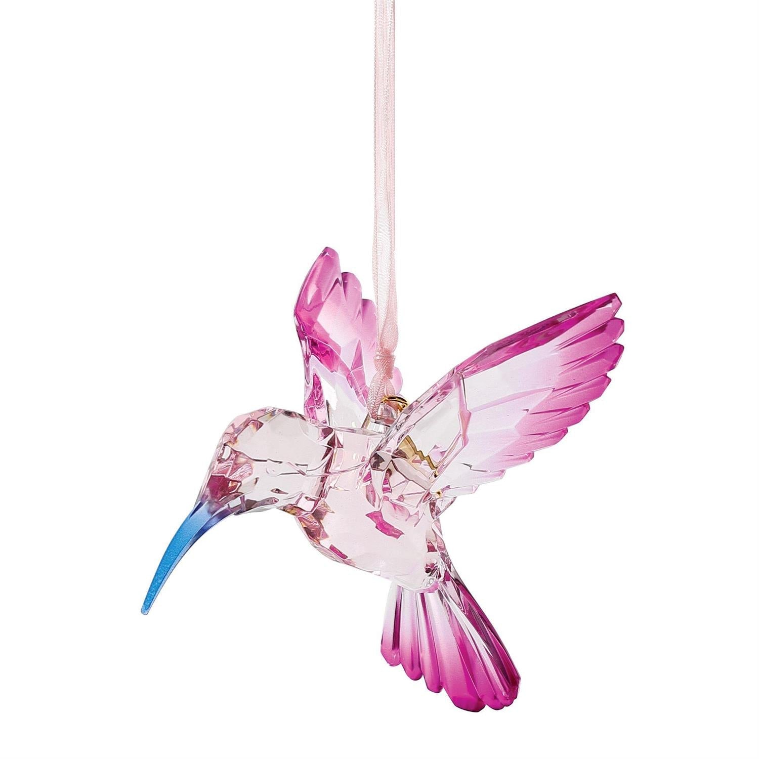 Facets Hummingbird Ornament Assorted