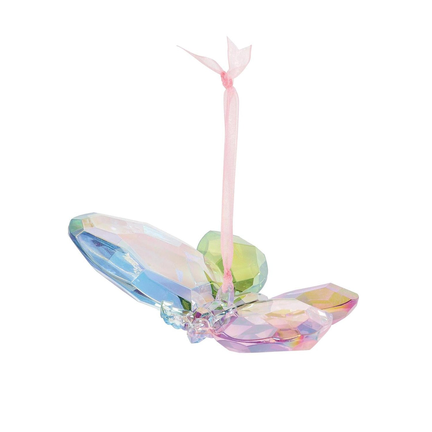 Facets Rainbow Butterfly Ornament, 4"