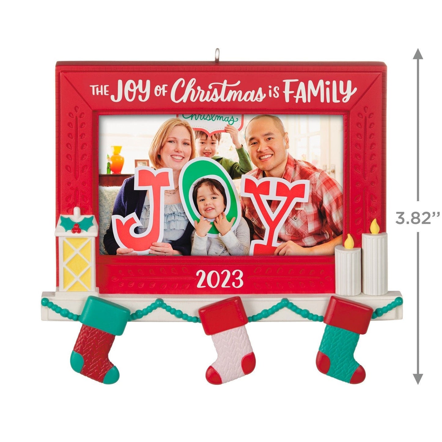 Family Joy 2023 Photo Frame, 2023 Keepsake Ornament