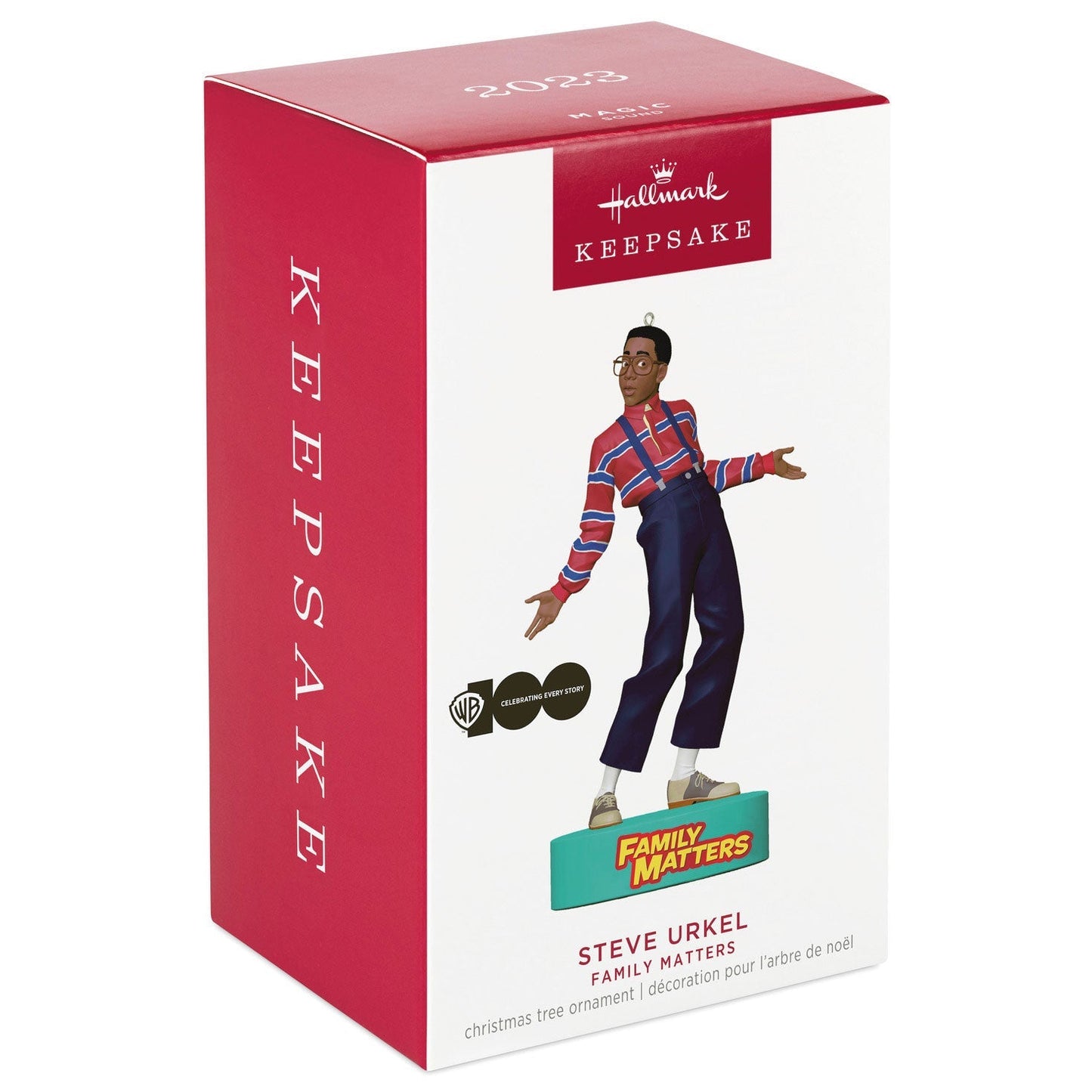 Family Matters Steve Urkel, 2023 Keepsake Ornament With Sound