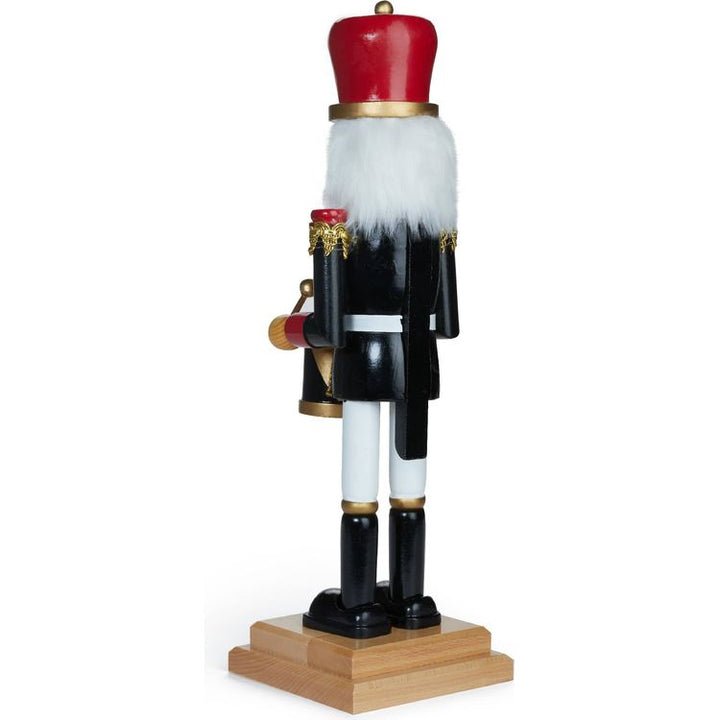 FAO Schwarz Drumming Wooden Prince Nutcracker, 20"