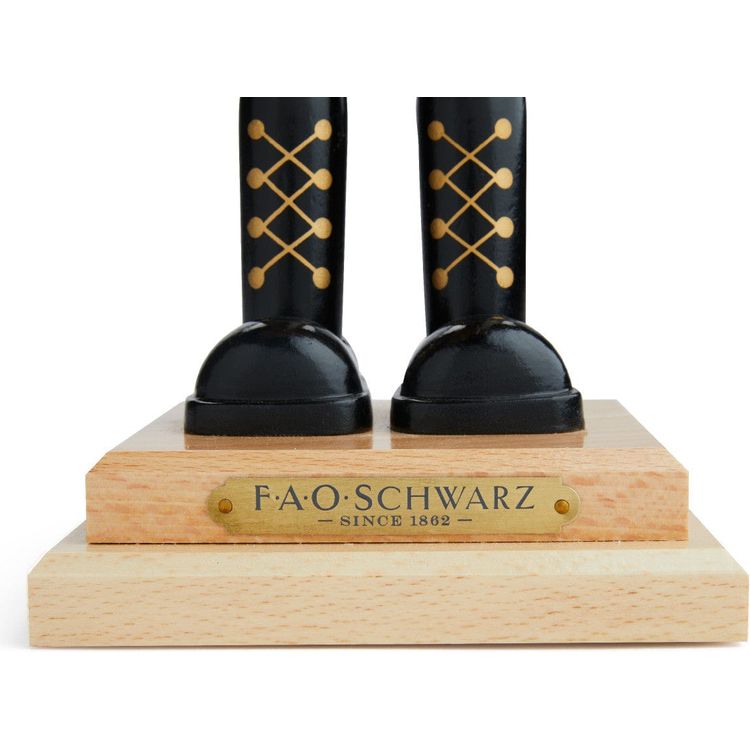 FAO Schwarz Drumming Wooden Prince Nutcracker, 20"