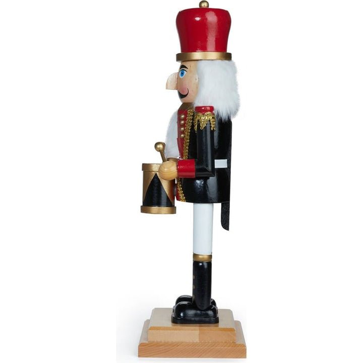 FAO Schwarz Drumming Wooden Prince Nutcracker, 20"