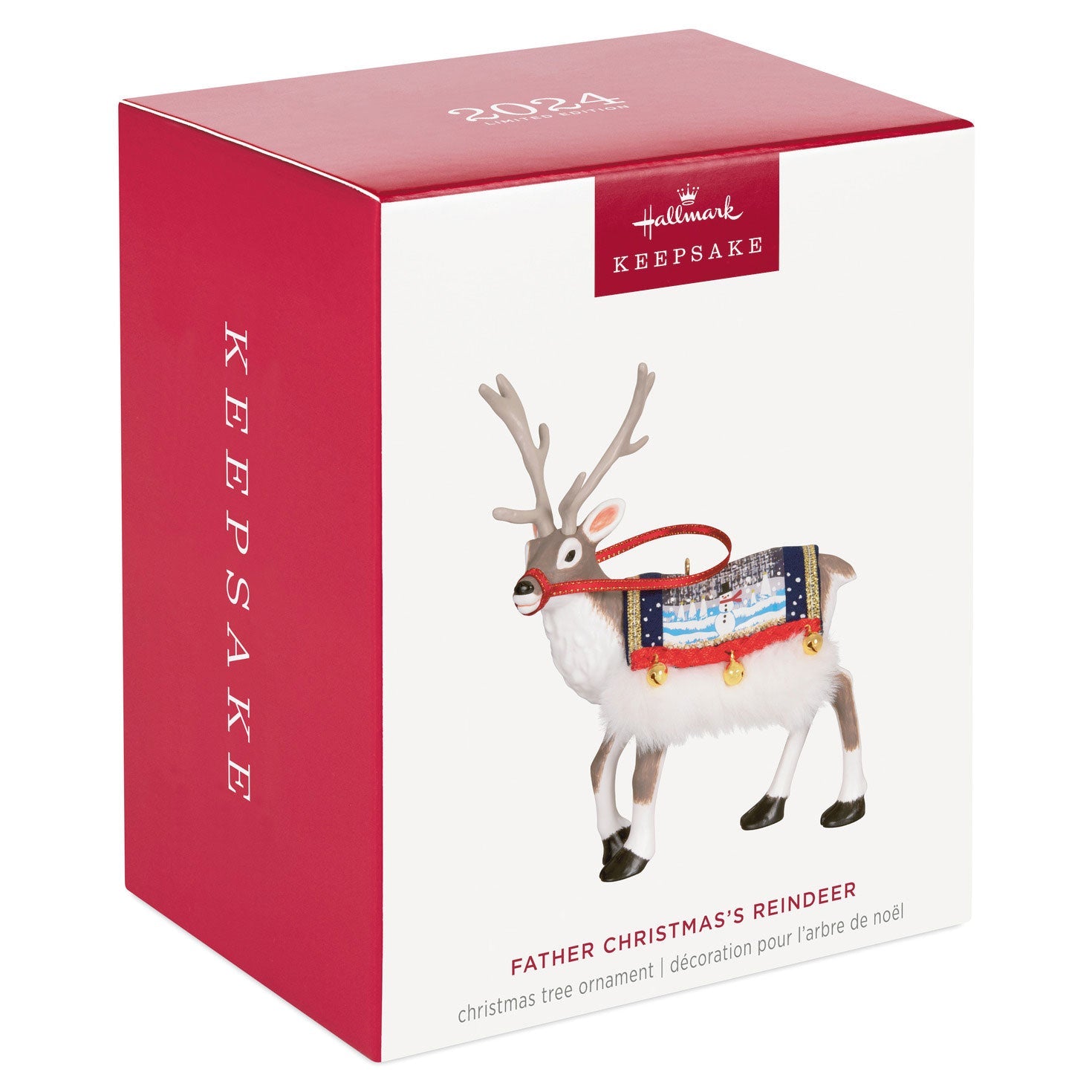 Father Christmas's Reindeer 2024 Keepsake Ornament