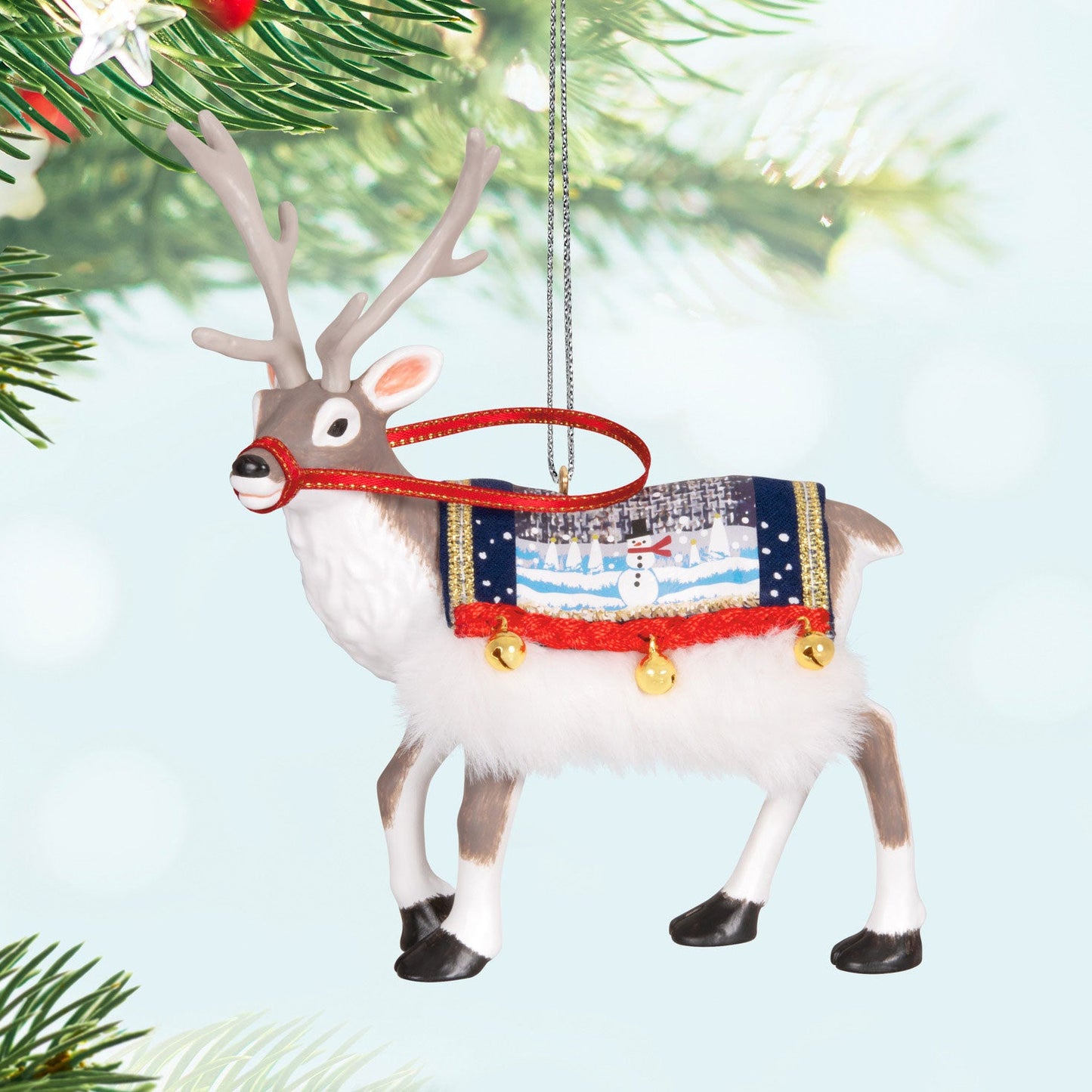 Father Christmas's Reindeer 2024 Keepsake Ornament