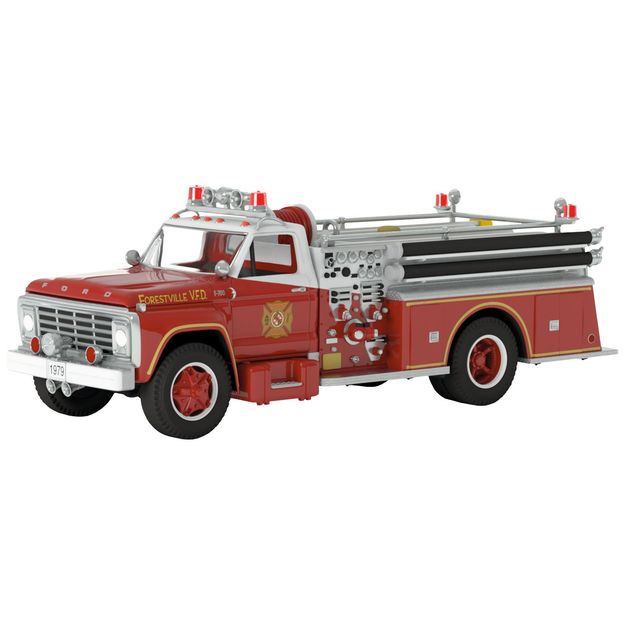 Fire Brigade #15 1979 Ford F - 700 Fire Engine 2017 Keepsake Ornament