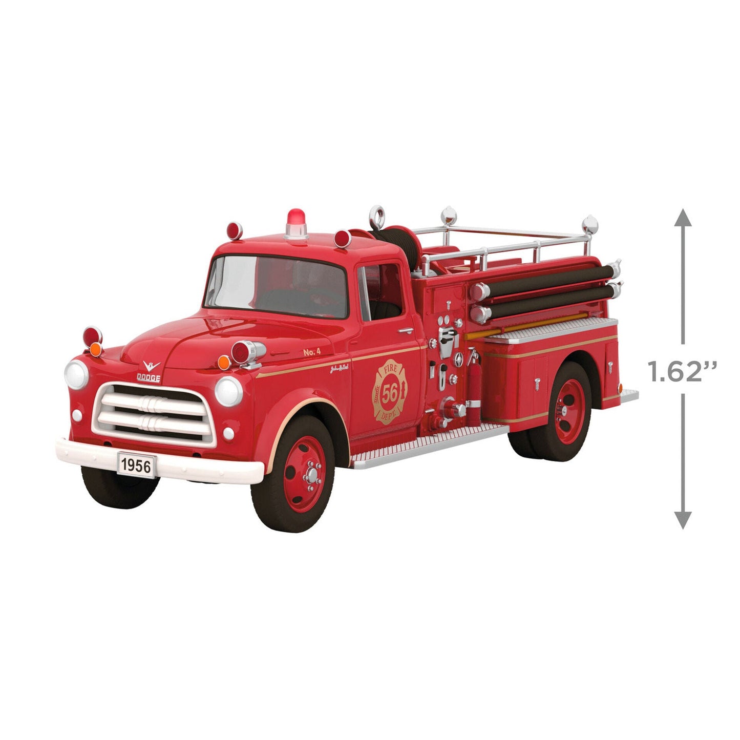 Fire Brigade 1956 Dodge Fire Engine #21 in Series, 2023 Keepsake Ornament