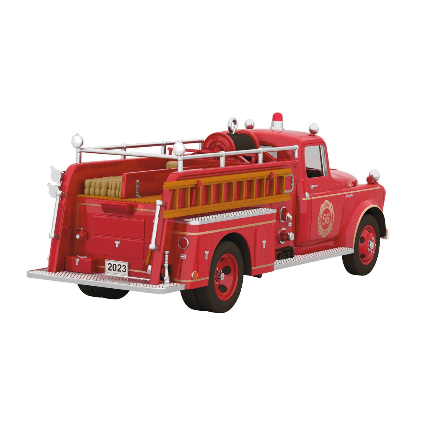 Fire Brigade 1956 Dodge Fire Engine #21 in Series, 2023 Keepsake Ornament