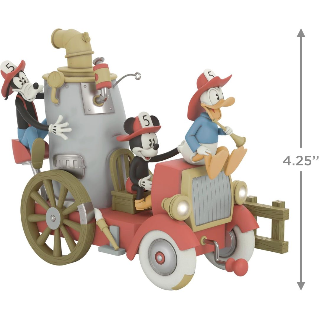 Firefighting Friends Disney Mickey and Friends 2025 Keepsake Ornament
