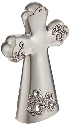 First Communion Mini Tabletop Cross Zinc Alloy Girl