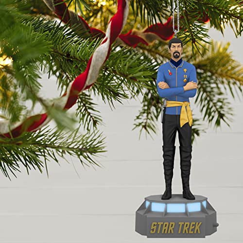 First Officer Spock, Star Trek Storytellers Collection Ornament, 2021 Hallmark Keepsake Light and Sound