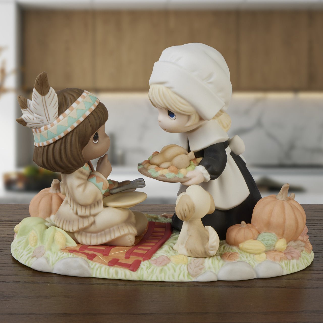 First Thanksgiving Limited Edition Figurine