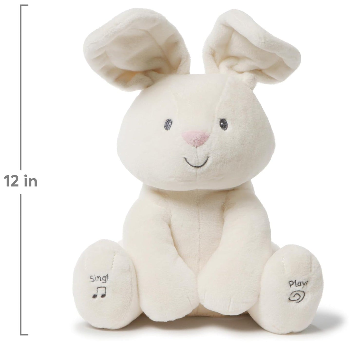 Flora The Bunny Animated Plush, 12"