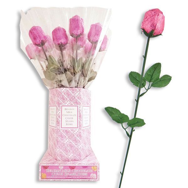 FOIL WRAPPED MC ROSE - PINK