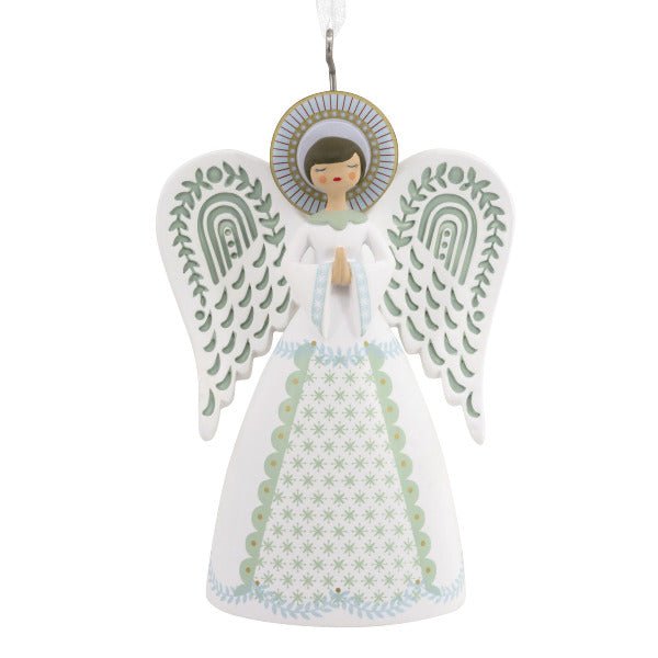 Folk Art Angel Ornament Tree Trimmer Ornament