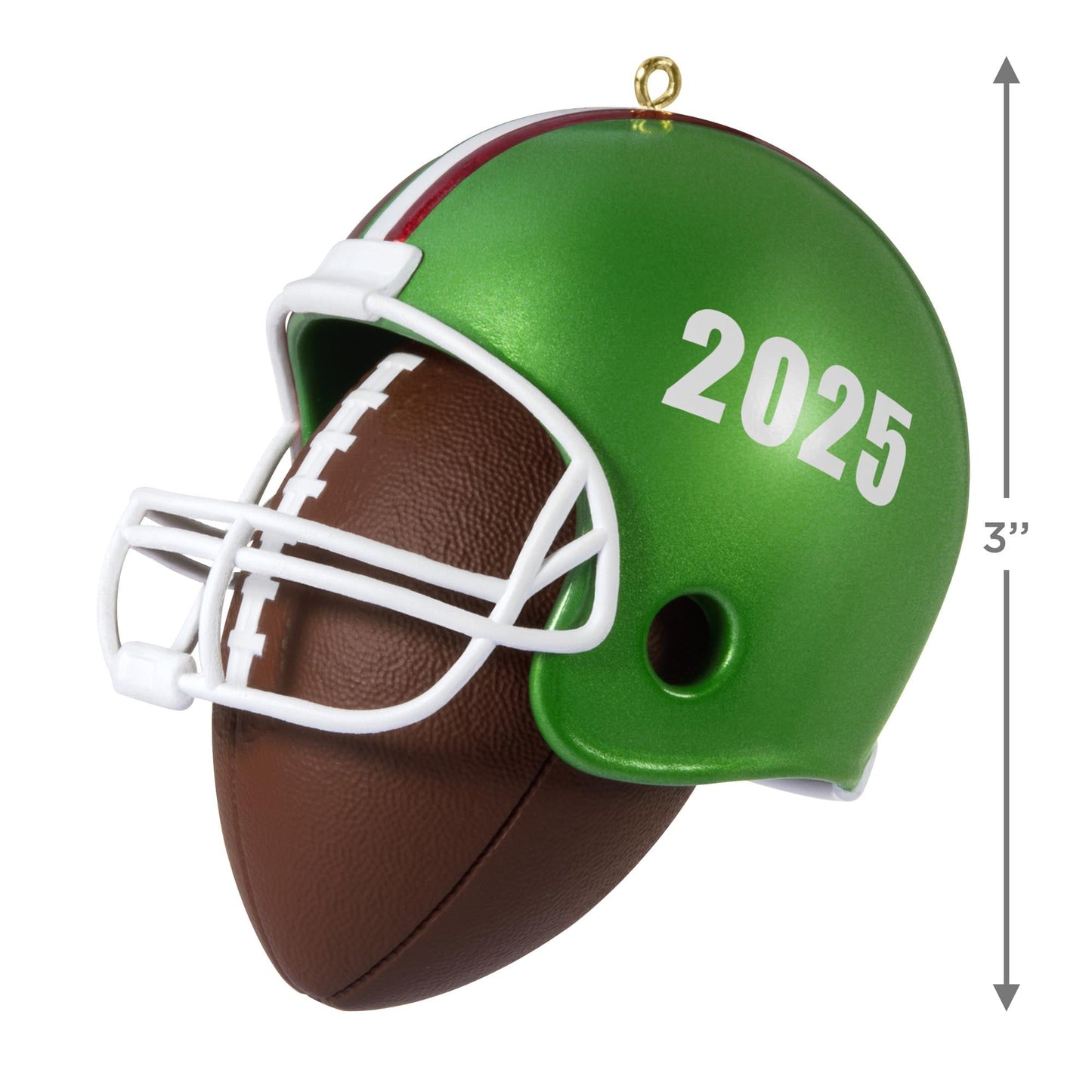 Football Star 2025 Keepsake Ornament