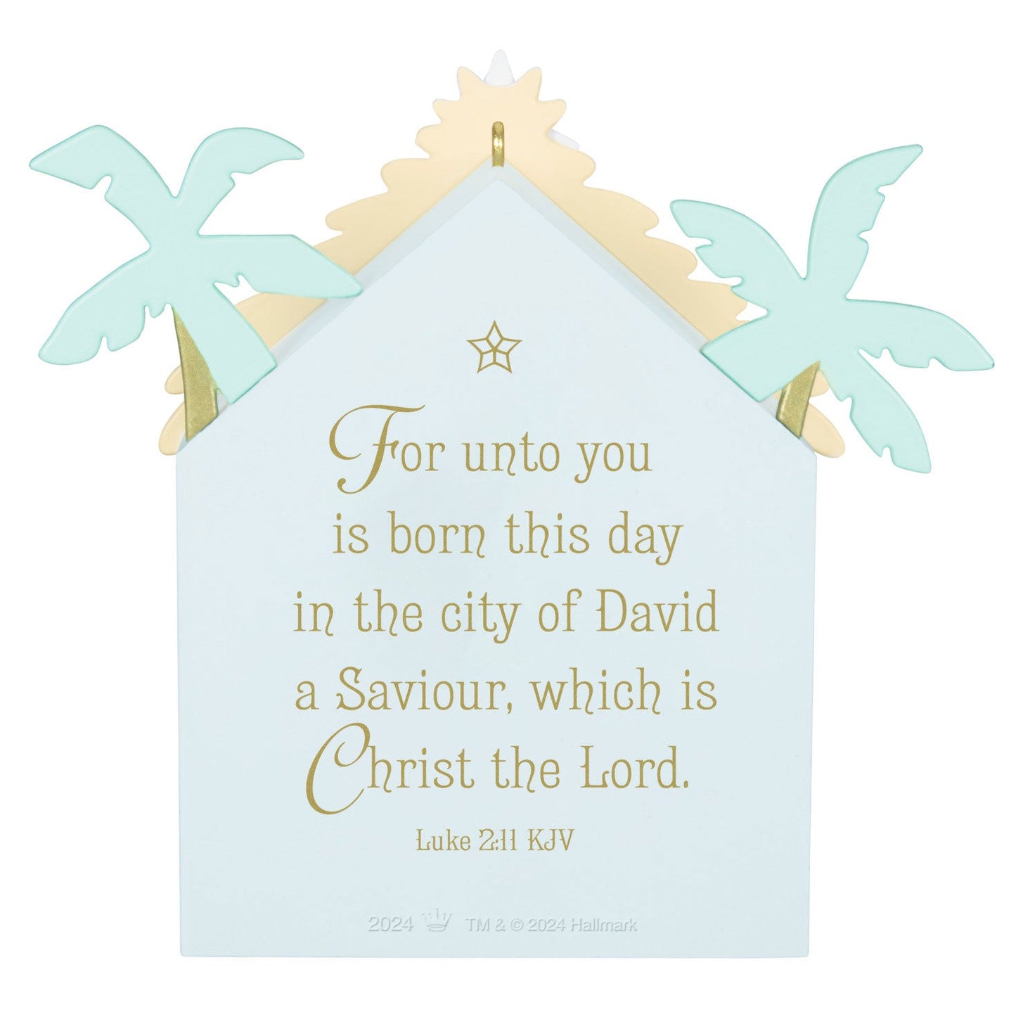 For Unto You 2024 Keepsake Ornament