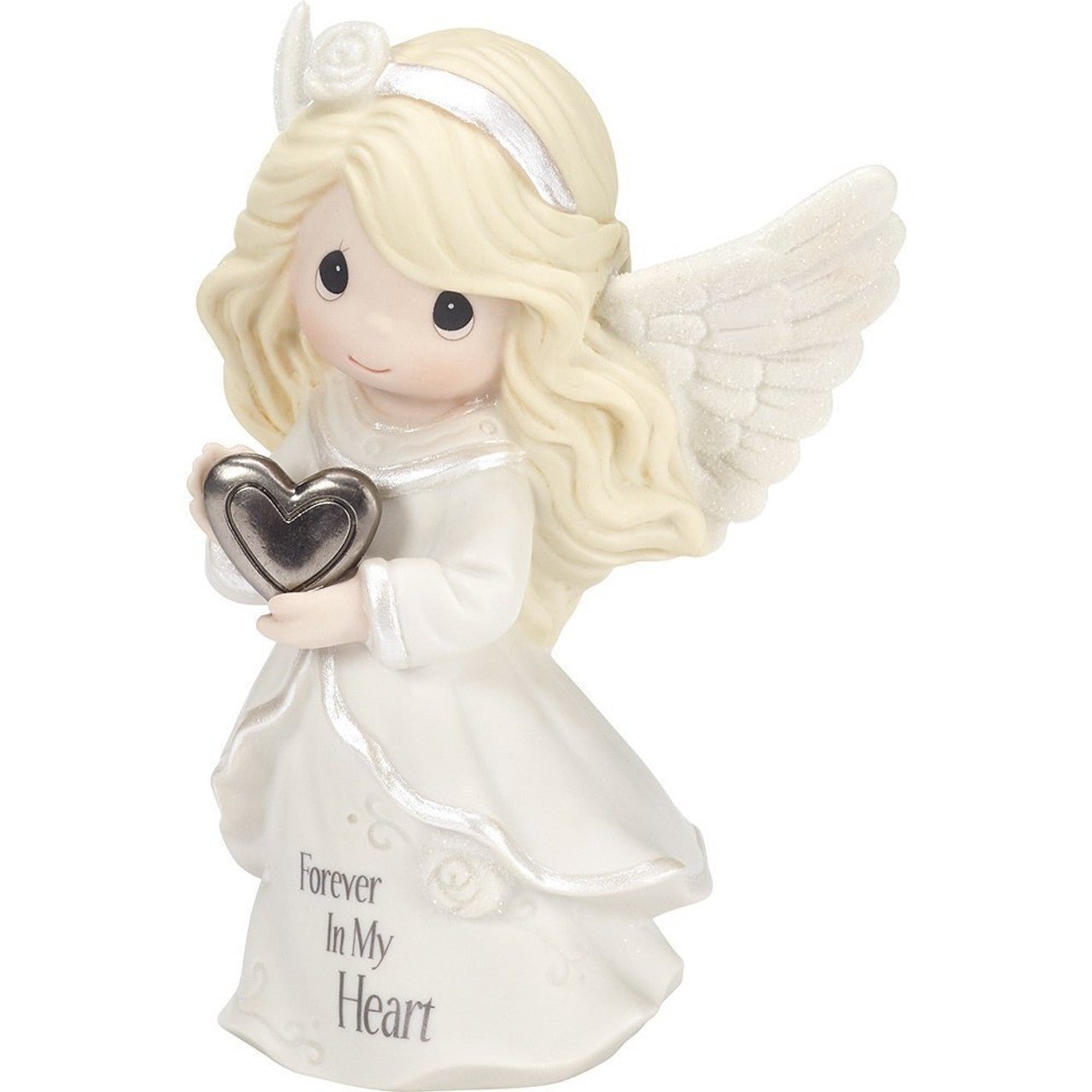 Forever In My Heart, Bisque Porcelain/Metal Figurine