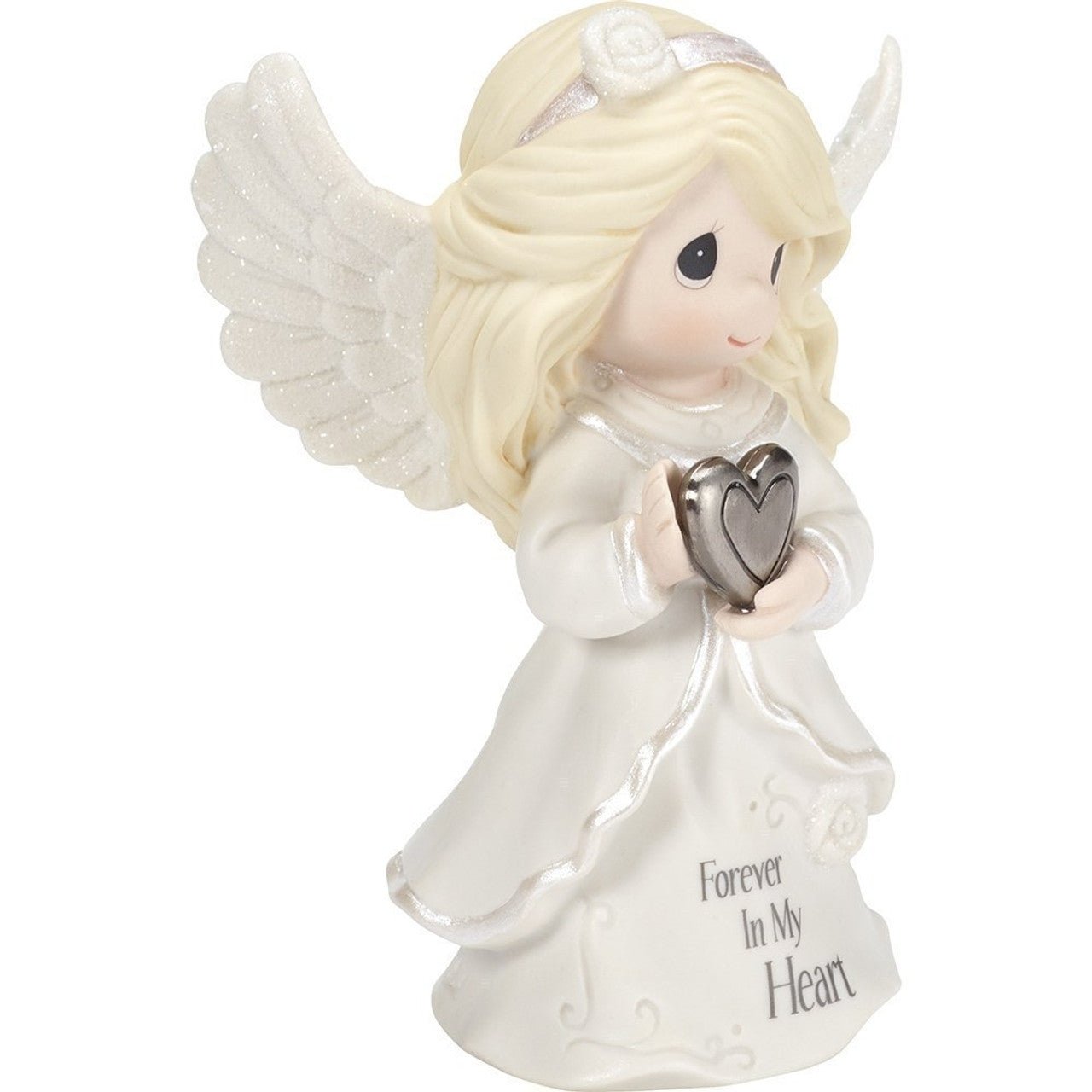 Forever In My Heart, Bisque Porcelain/Metal Figurine