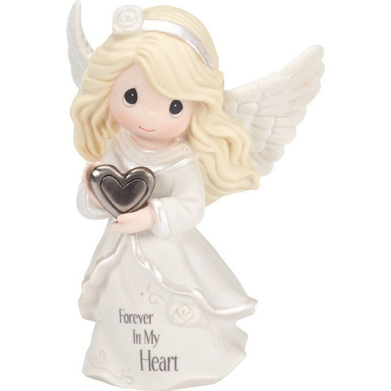 Forever In My Heart, Bisque Porcelain/Metal Figurine