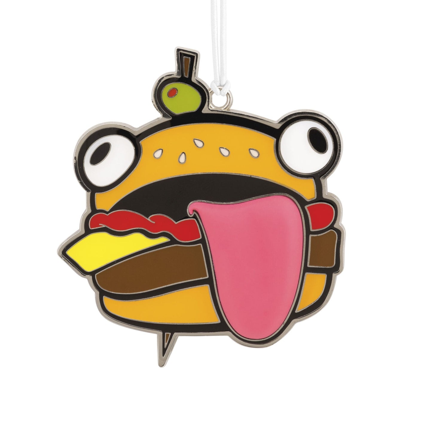 Fortnite Durrr Burger Metal Ornament