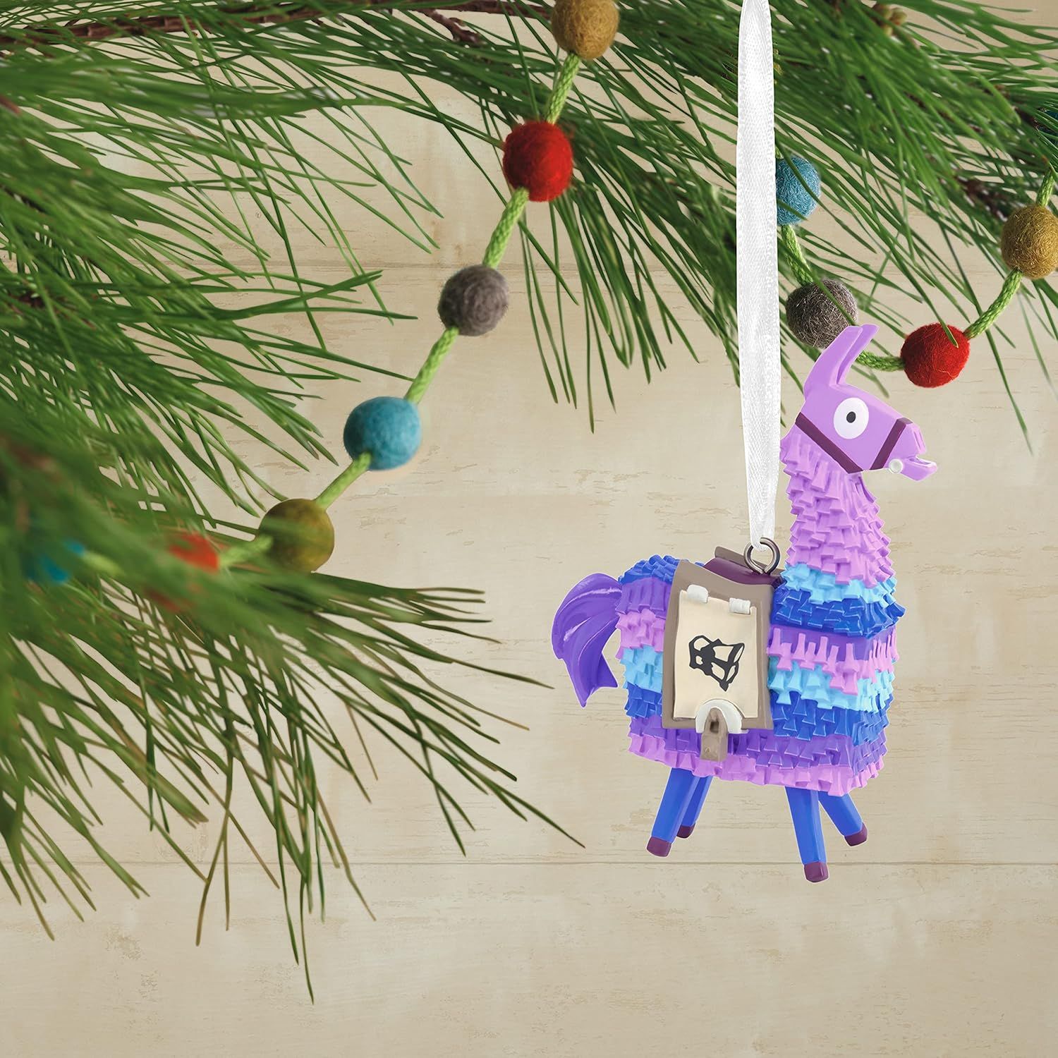 Fortnite Loot Llama Hallmark Ornament