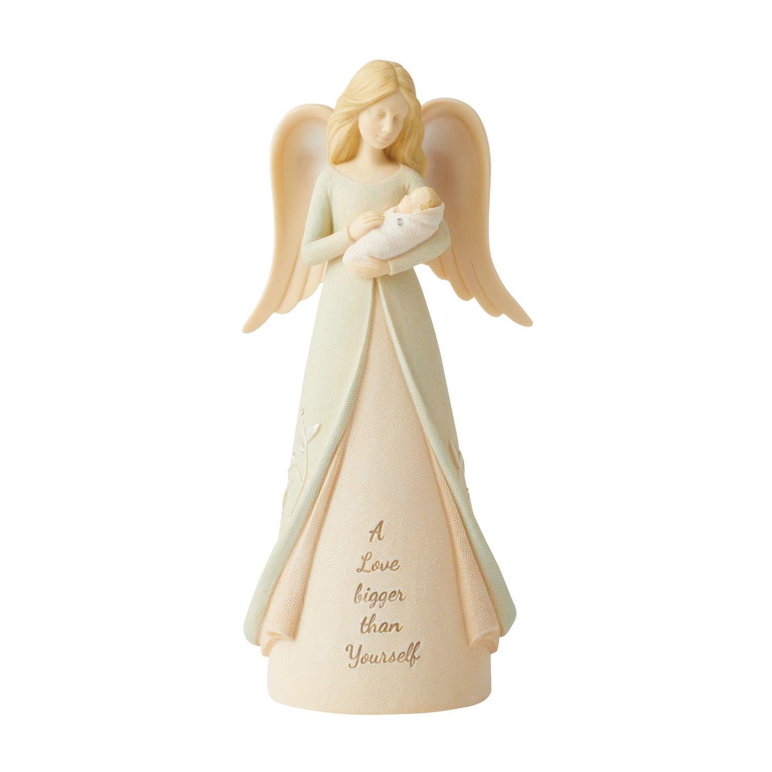 Foundations New Mom Angel Figurine