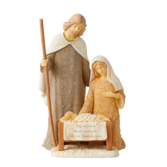 Foundations Silent Night Nativity Figurine